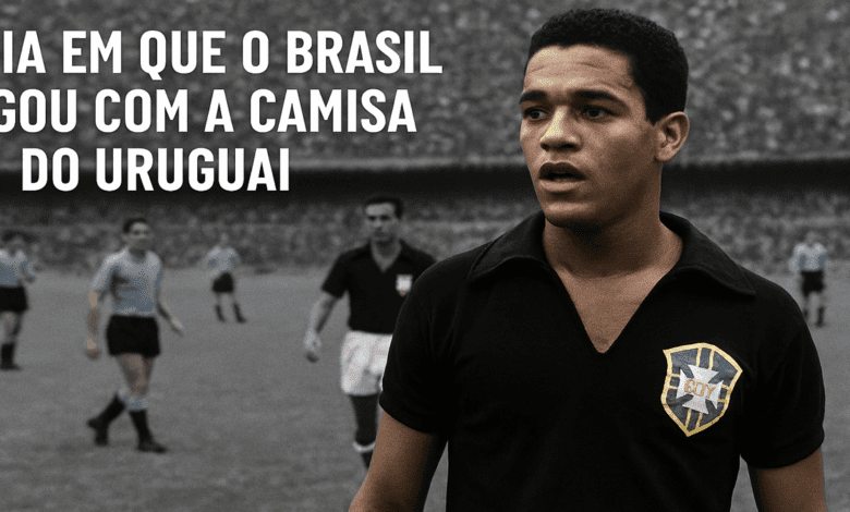 brasil jogou com a camisa do penarol