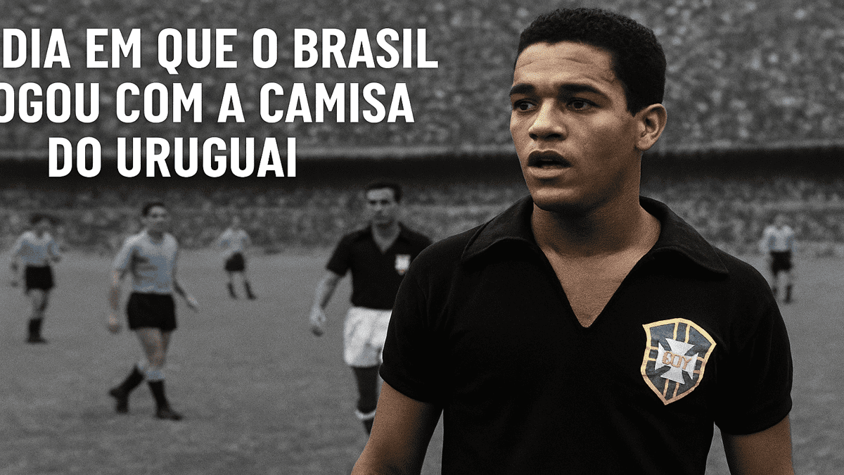 brasil jogou com a camisa do penarol