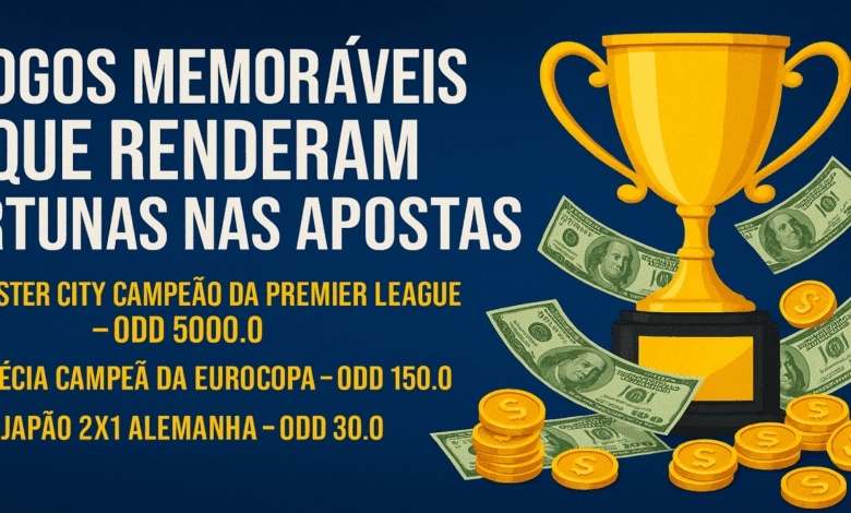 jogos memoraveis que renderam fortunas