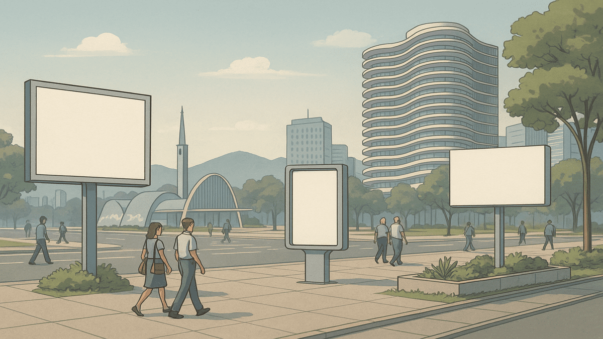 Ilustração da cidade de Belo Horizonte