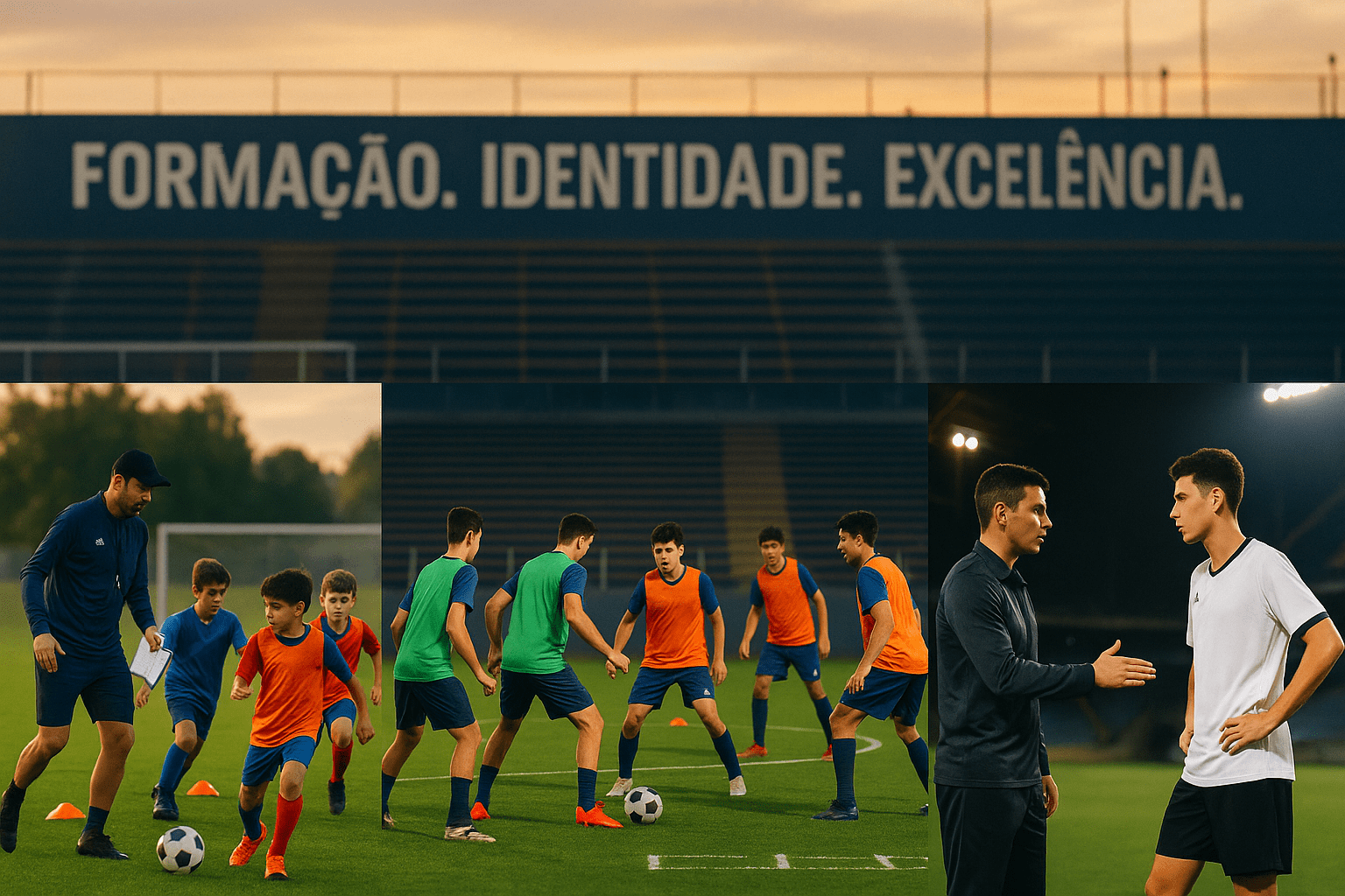 Categorias de base de futebol