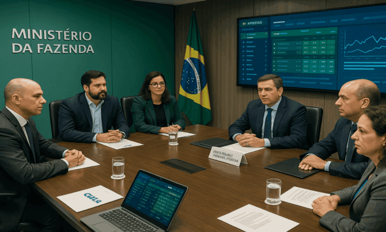 ilustração ficticia do ministerio publico