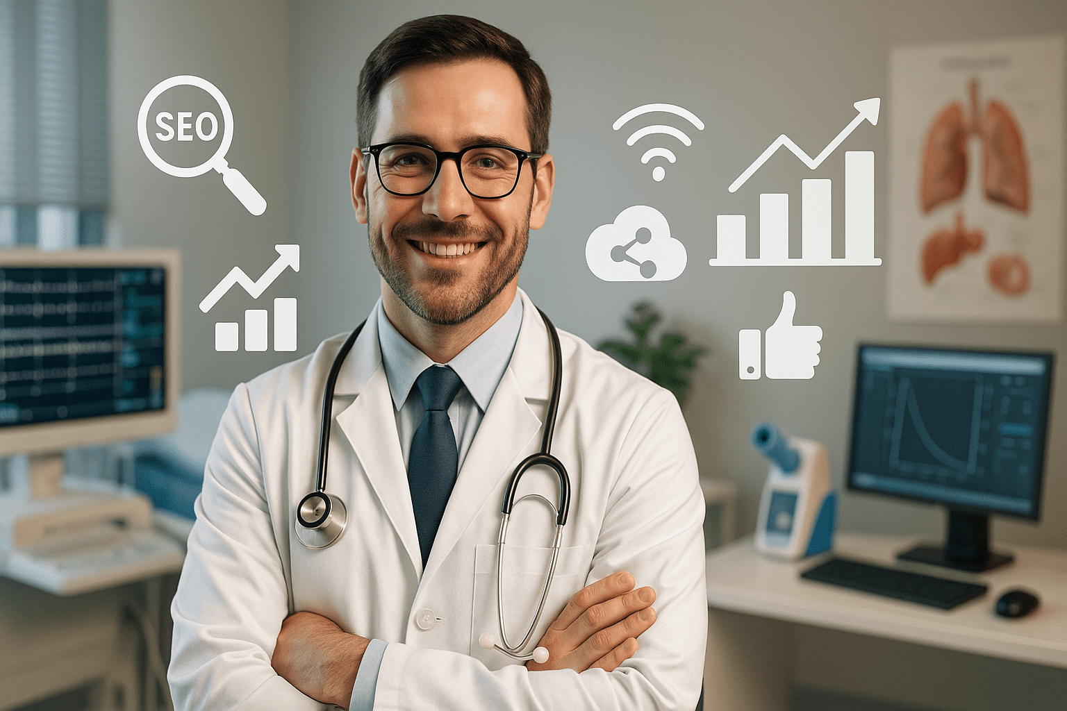 medico pneumologista marketing digital