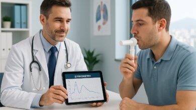 como é o exame de espirometria
