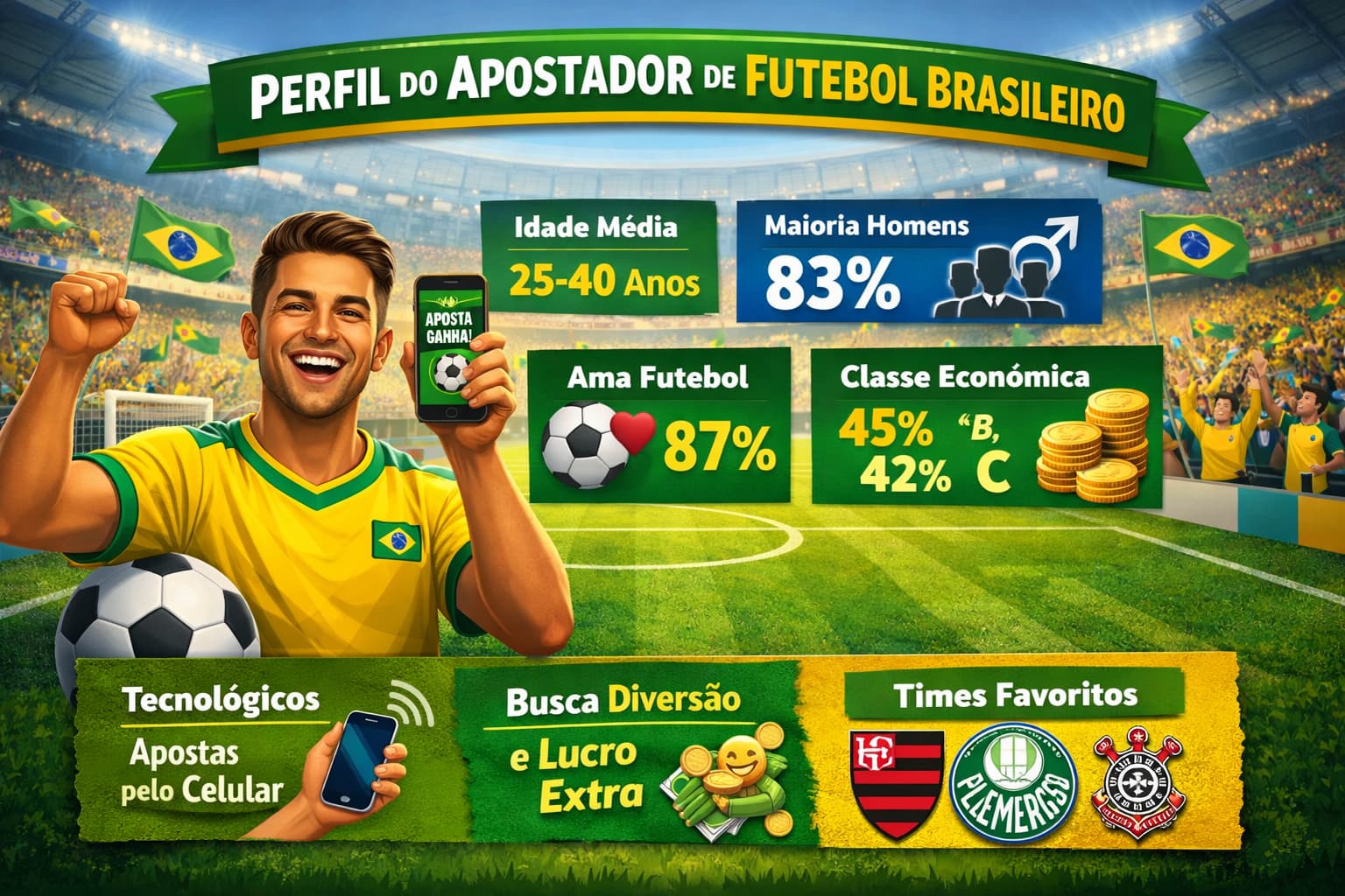 perfil do apostador brasileiro 2025